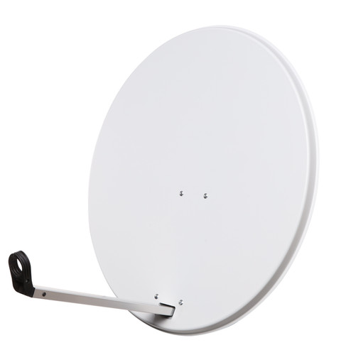 Satellite dish 80cm white - satellite, 4k