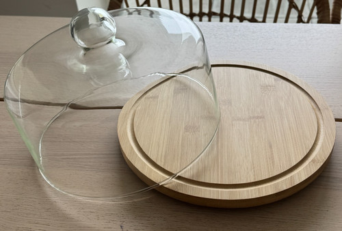 Rotating wood cake - cake, with
