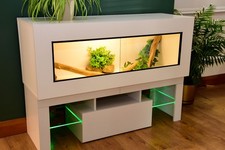 4ft x 16" x 18" Modern White