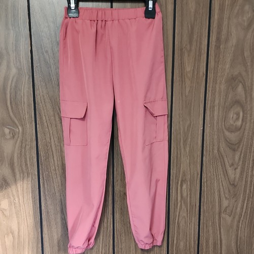 Girls pink solid - solid, jogger