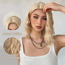 Platinum Blonde Natural Wavy
