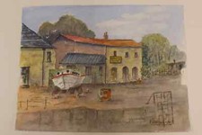 WATERCOLOUR PAINTING BY K