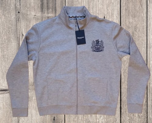 Aquascutum felpa grey zip - aquascutum,