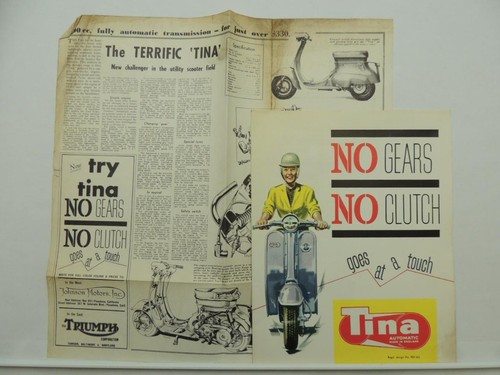 Vintage triumph ariel bsa tina - vintage,