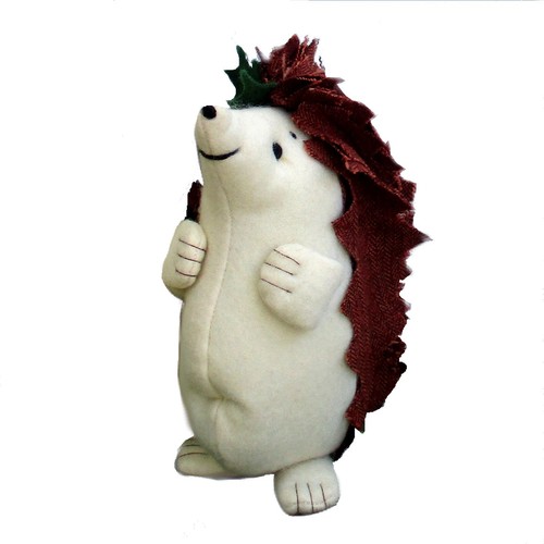 Hedgehog soft toy sewing