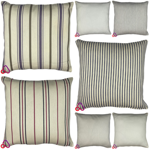 100 egyptian cotton cushion - 100%,
