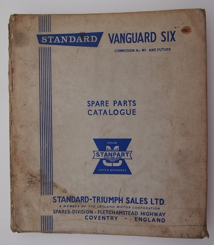Standard vanguard six spare - six,