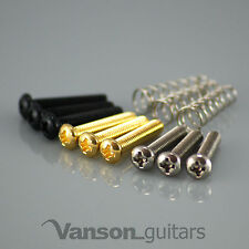 3 x NEW Screws & Springs for Wilkinson and Import Tele®* type bridge pickups M4