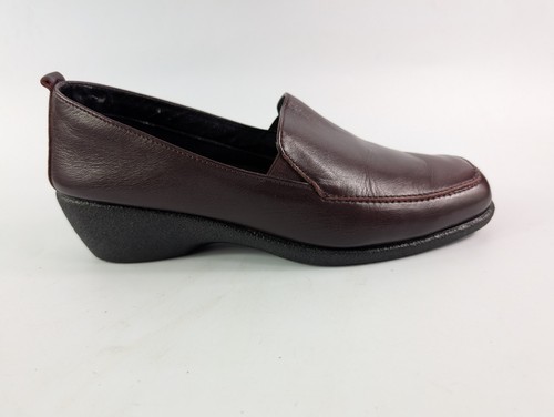 Tlc burgundy soft leather slip - burgundy,