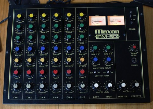 Maxon analogue mixing - maxon,