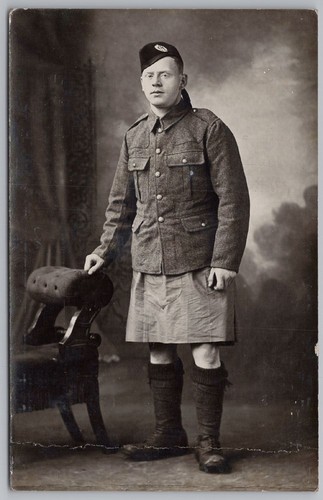 Ww1 scottish soldier - ww1,