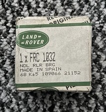 Land Rover needle roller