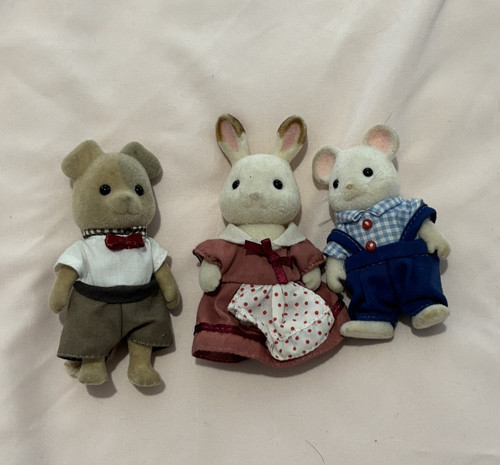 Sylvanian families bear rabbit - families,