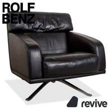 Rolf benz leather armchair - leather,