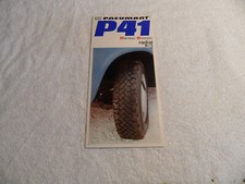 Original GDR P41 Pneumant tire