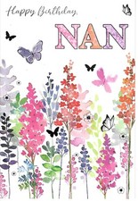 NAN BIRTHDAY GREETING CARD