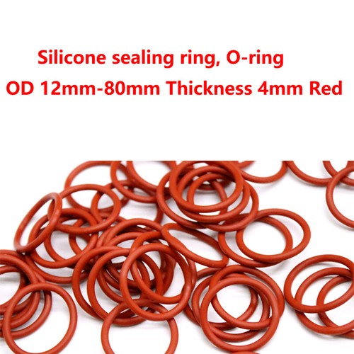 80mm thickness 4mm red - , od