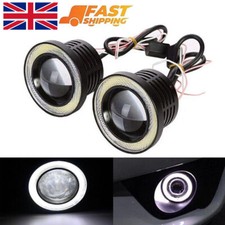 2Pcs Car Round LED Fog Lights