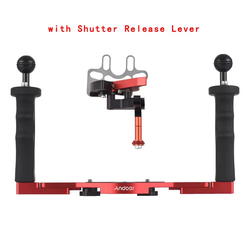 Dual handle camera diving - camera,
