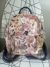 Cath Kidston backpack Magical Memories Pink Birds Snails Wildlife