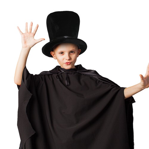 Childs soft top hat gentleman - top,
