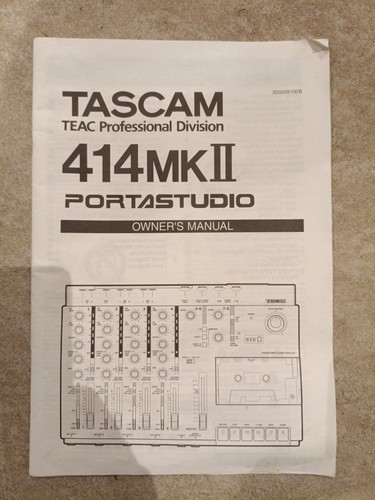 Tascam portastudio 414 mk2 - tascam,