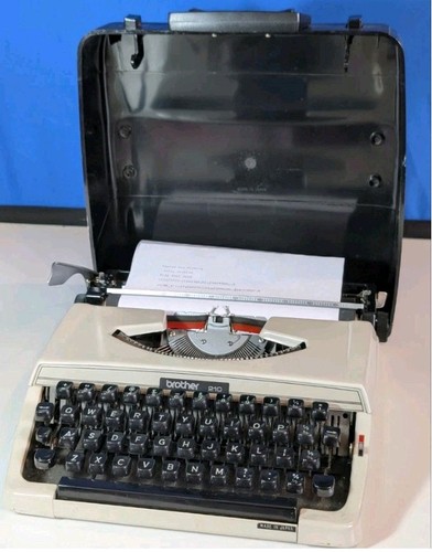 Brother 210 typewriter with - brother,