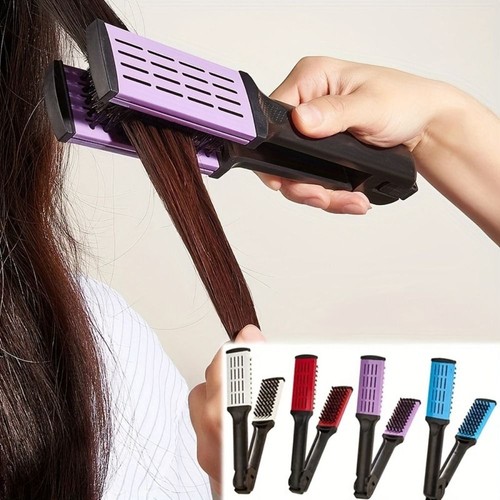 Straightener comb double - comb, sided