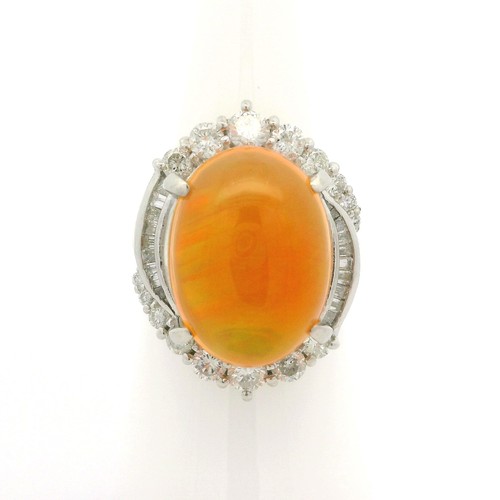 Platinum 05ctw large orange - 11.05ctw,