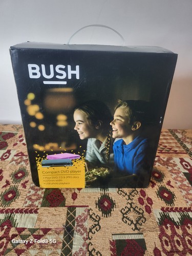 Bush compact dvd - bush, black