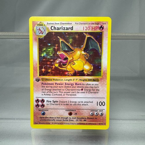 1996 1st edition - 1996, charizard