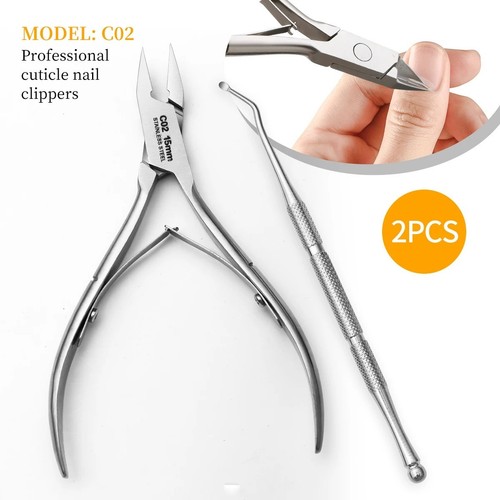 2pc nail clippers thick - 2pc,