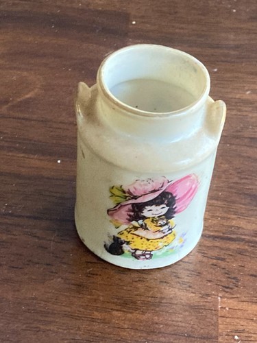 Vintage milk can girl - vintage,