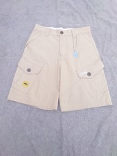 Cortiez cargo shorts beige with Dog Tags Small mens Beige 100% Authentic
