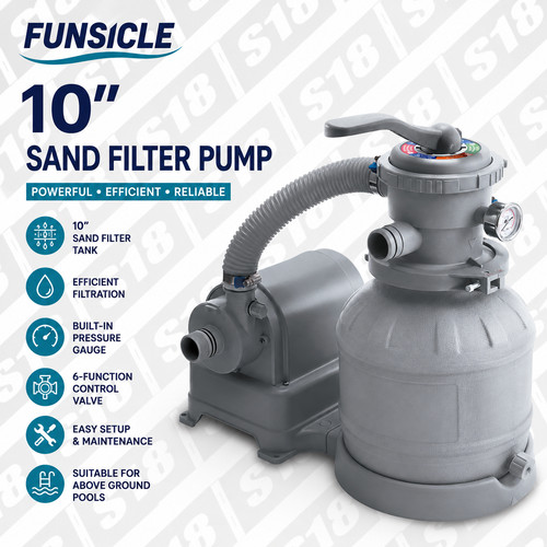 Funsicle sand filter - 10”,