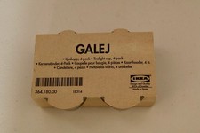 IKEA GALEJ Glass Tea Light