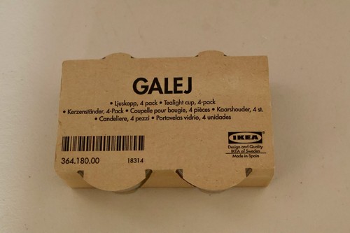 Ikea galej glass - glass, light