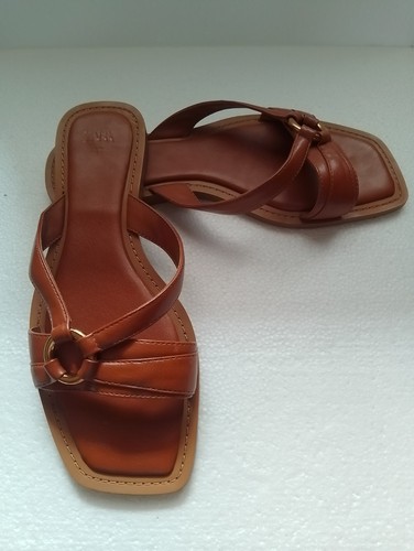 Zara tan faux leather - tan,