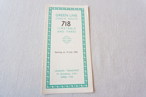 1963 green line coach bus - 1963,