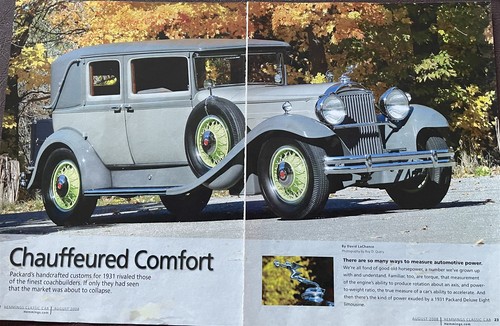 1931 packard deluxe - deluxe, eight