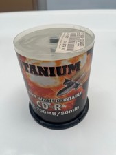 60x CD-R Titanium White Printable Blank 700MB 80min
