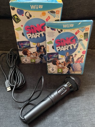 Wii sing party with - u,