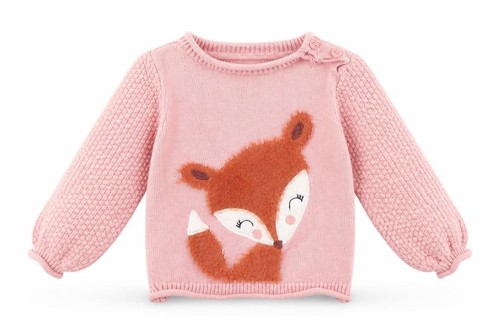 Nutmeg baby pullover jumper - nutmeg,
