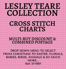 LESLEY TEARE CROSS STITCH