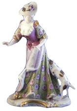 Nymphenburg Porcelain Dog