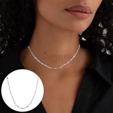 925 Sterling Silver Lace Link