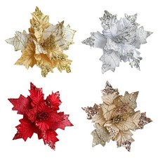 Festive Poinsettia Hanging