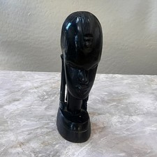 Heavy carved ebony wood tribal - heavy,