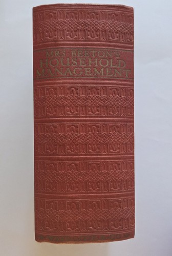 Mrs beeton book - mrs, household