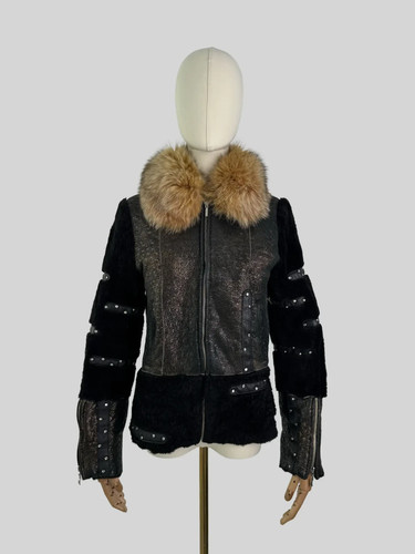 Vintage women sheepskin - vintage,
